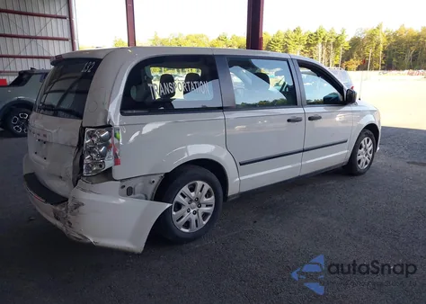 2016 Dodge Grand Caravan American Value Pkg from USA, damaged, VIN 2C4RDGBG1GR252273